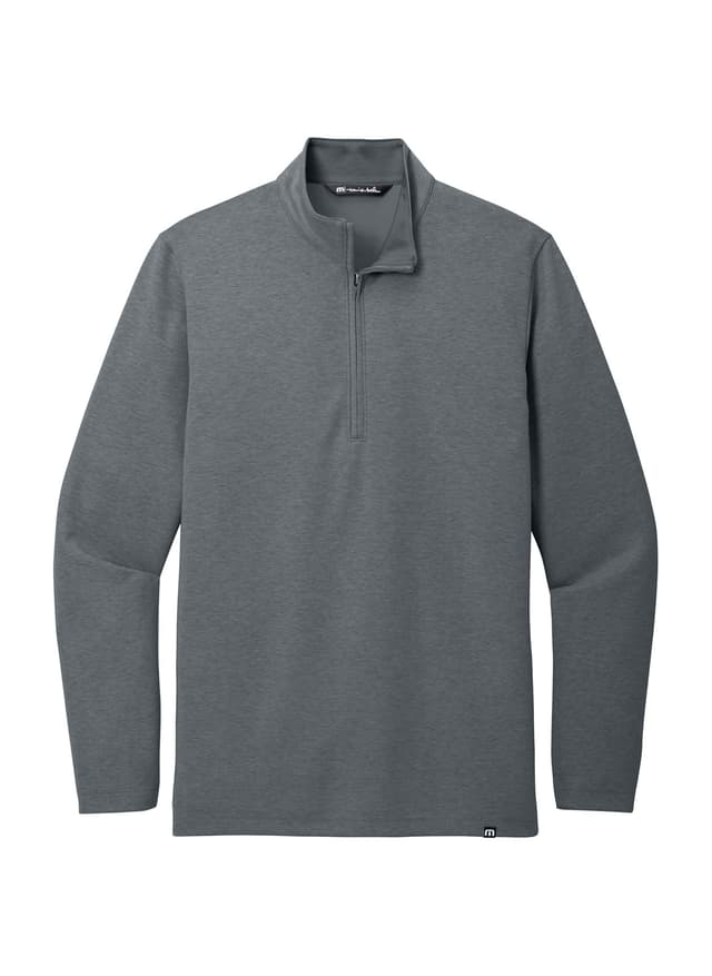 TravisMathew Men's Coveside 1/4-Zip - Dark Grey 3XL