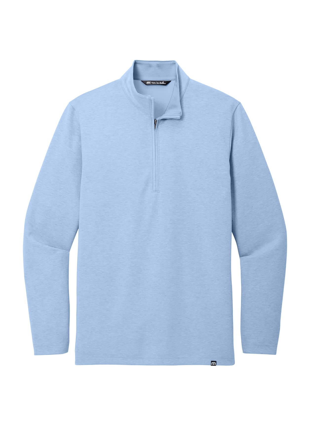 TravisMathew Men's Coveside 1/4-Zip - Cyan 3XL