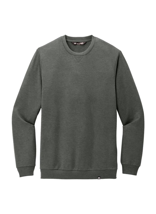 TravisMathew Men's Long Weekend Crew - Dark Grey 3XL