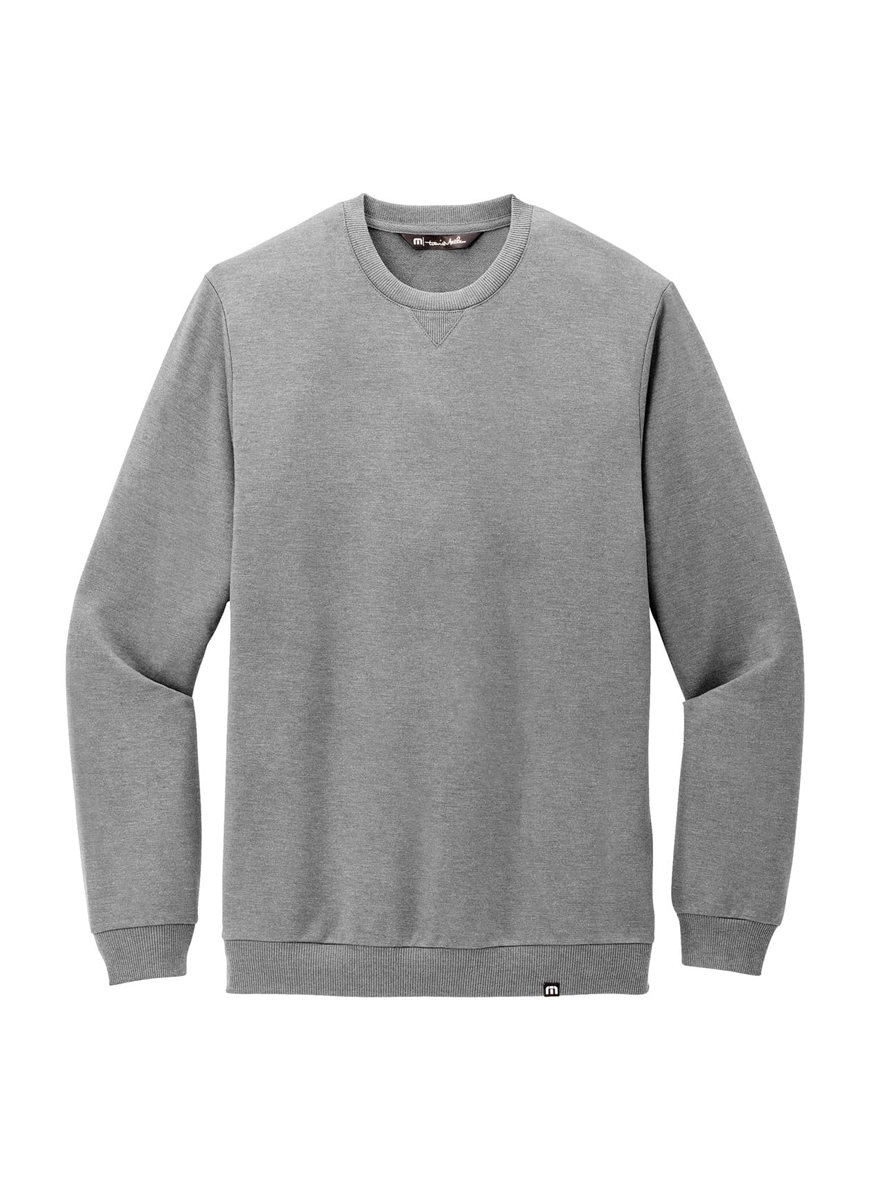 TravisMathew Men's Long Weekend Crew - Light Grey 3XL