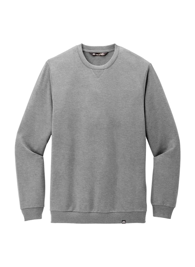 TravisMathew Men's Long Weekend Crew - Light Grey 3XL