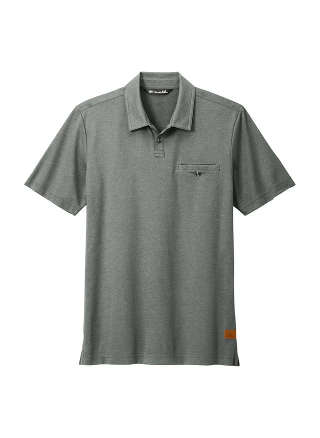 TravisMathew Men's Sunsetters Pocket Polo - Dark Grey 3XL