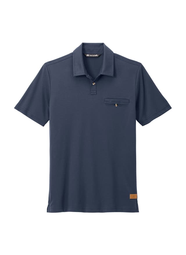 TravisMathew Men's Sunsetters Pocket Polo - Navy 3XL