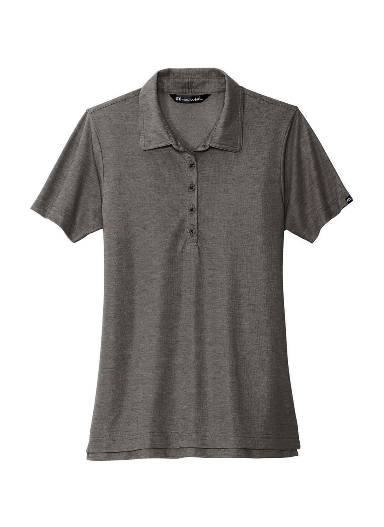 TravisMathew Women's Oceanside Heather Polo - Black LG