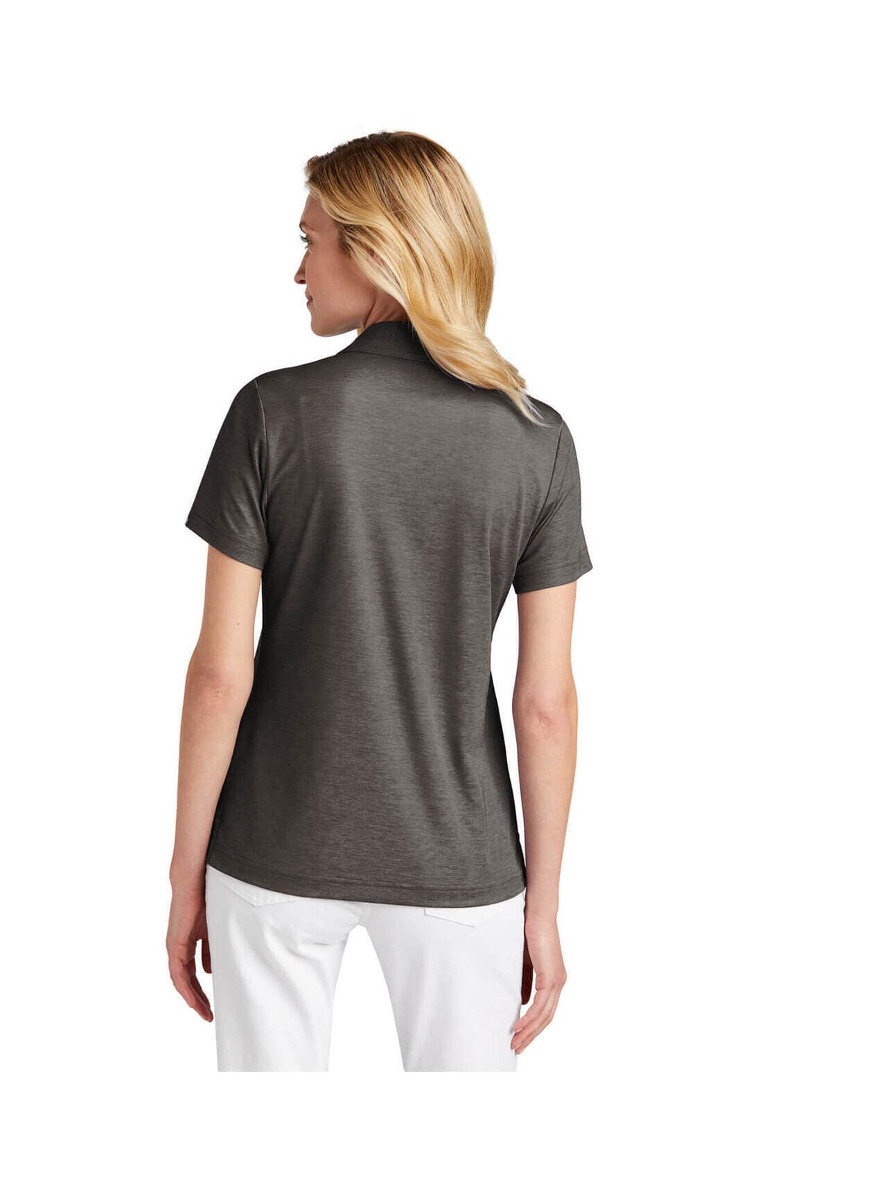 TravisMathew Women's Oceanside Heather Polo - Black LG