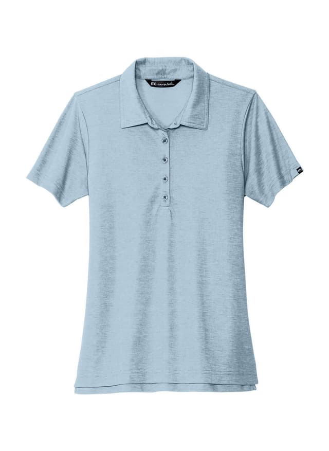 TravisMathew Women's Oceanside Heather Polo - Allure Heather (LTB) LG