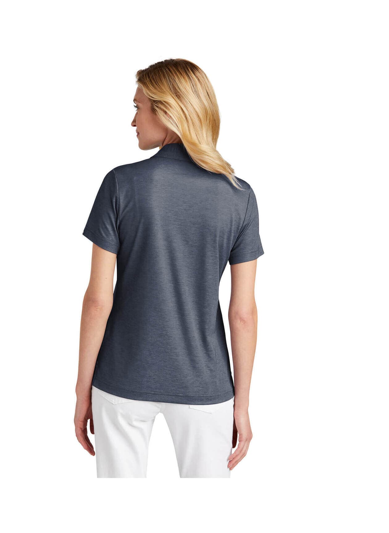 TravisMathew Women's Oceanside Heather Polo - Navy LG