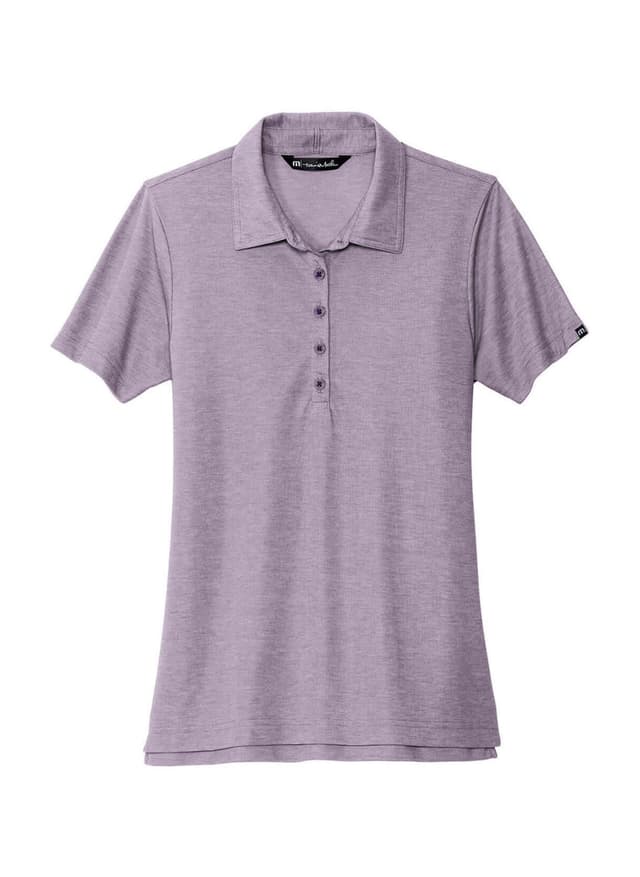 TravisMathew Women's Oceanside Heather Polo - Purple LG