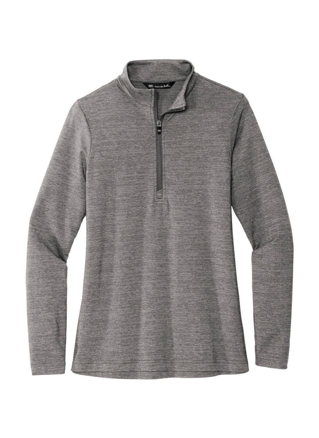 TravisMathew Women's Crestview Quarter-Zip - Light Grey LG