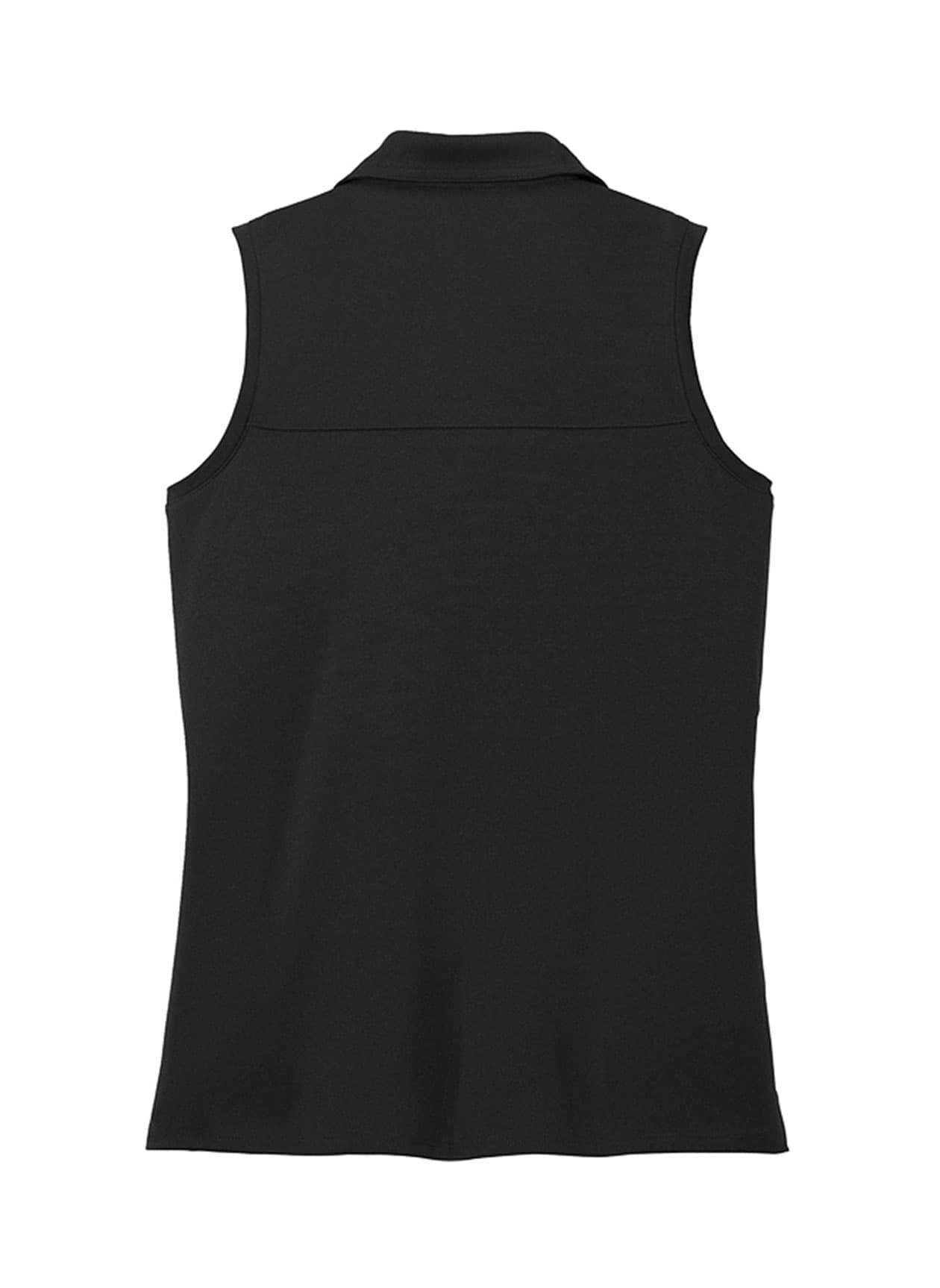 TravisMathew Women's Coto Performance Sleeveless Polo - Black LG