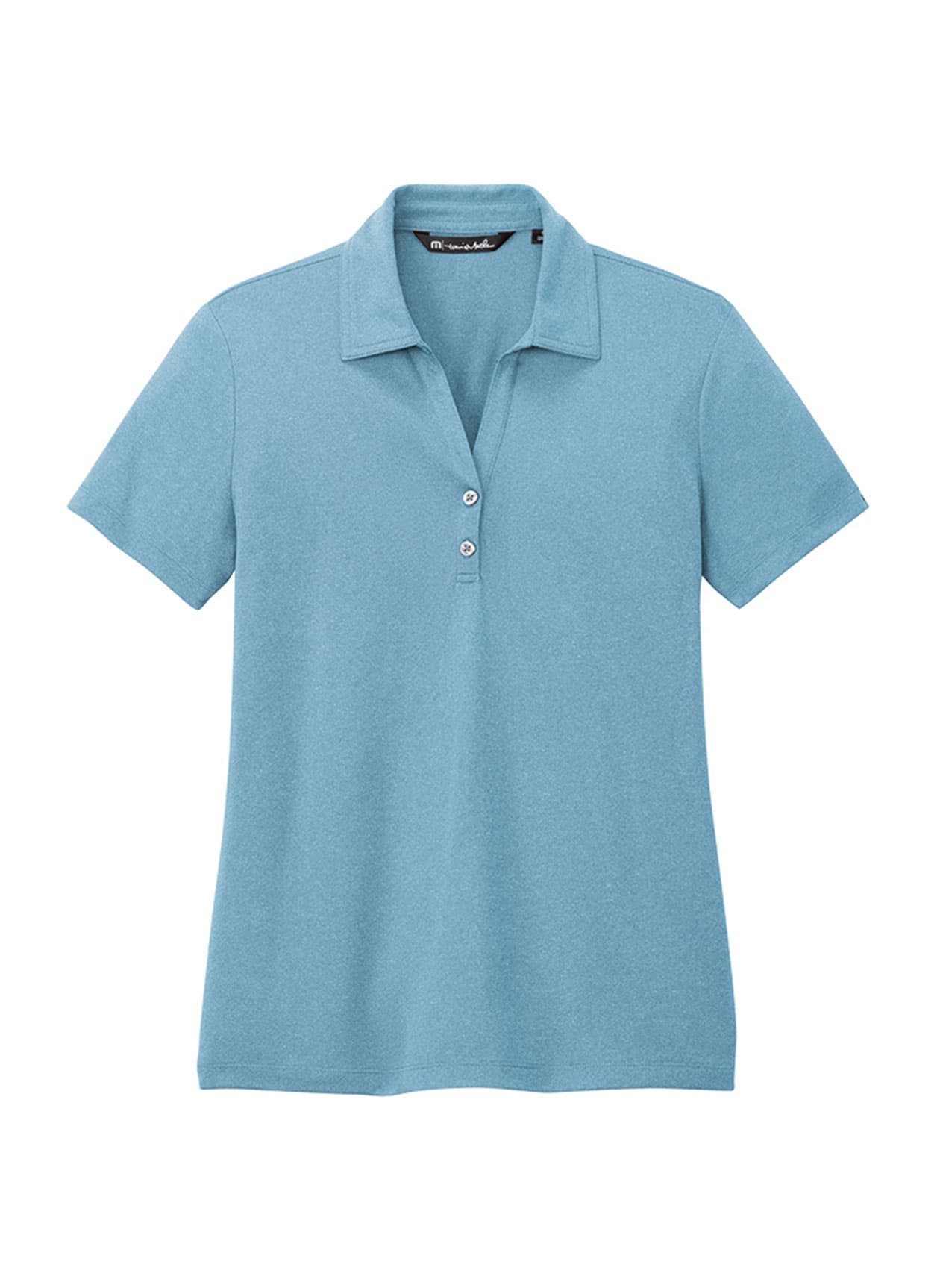 TravisMathew Women's Coto Performance Polo - Cyan LG