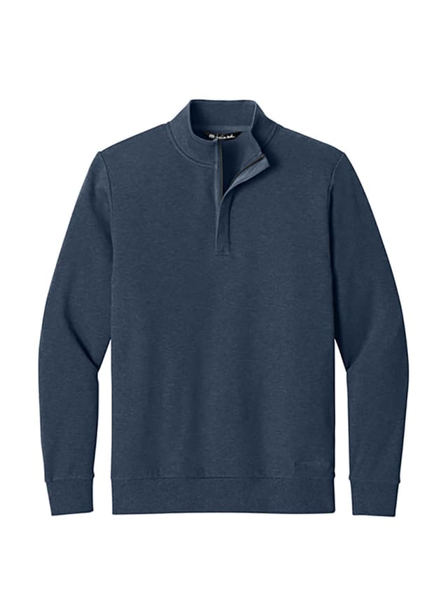 TravisMathew Men's Ocean Villa Quarter-Zip - Navy 3XL