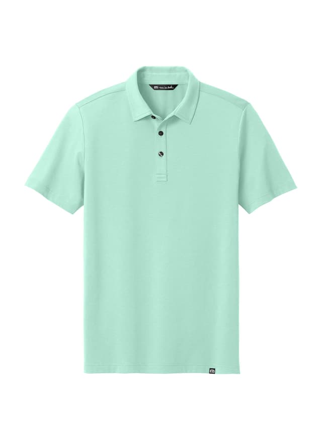 TravisMathew Men's Glenview Solid Polo - Mint (MNT) 3XL