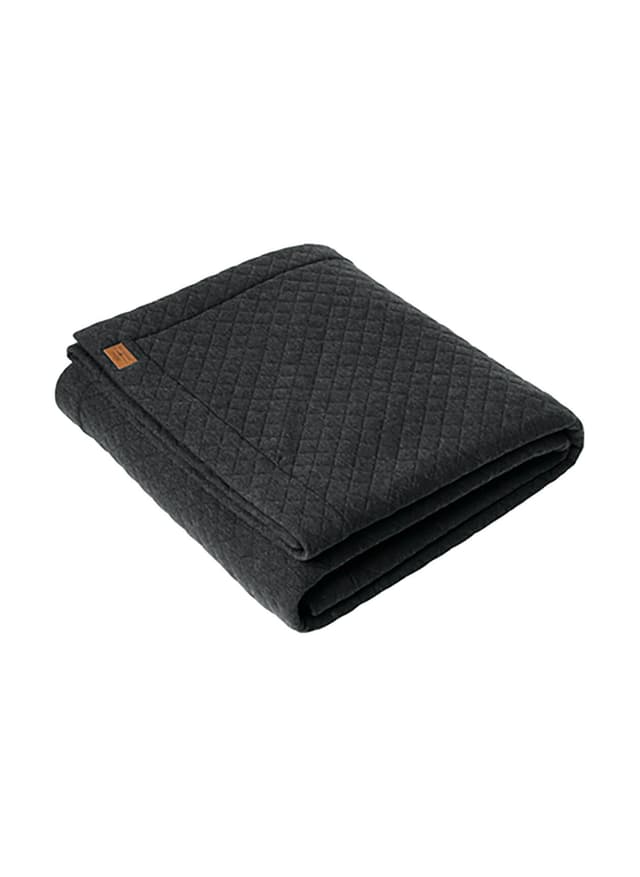 TravisMathew Diamond Quilt Blanket - Dark Grey MISC