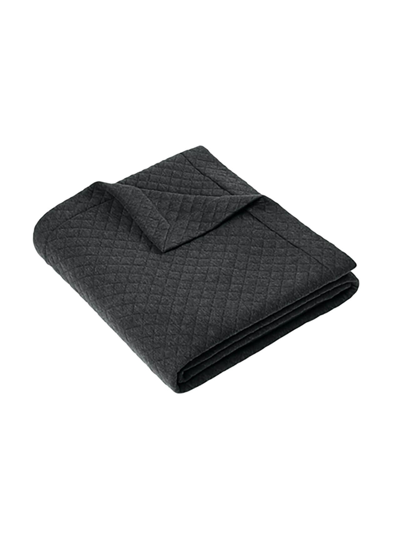 TravisMathew Diamond Quilt Blanket - Dark Grey MISC