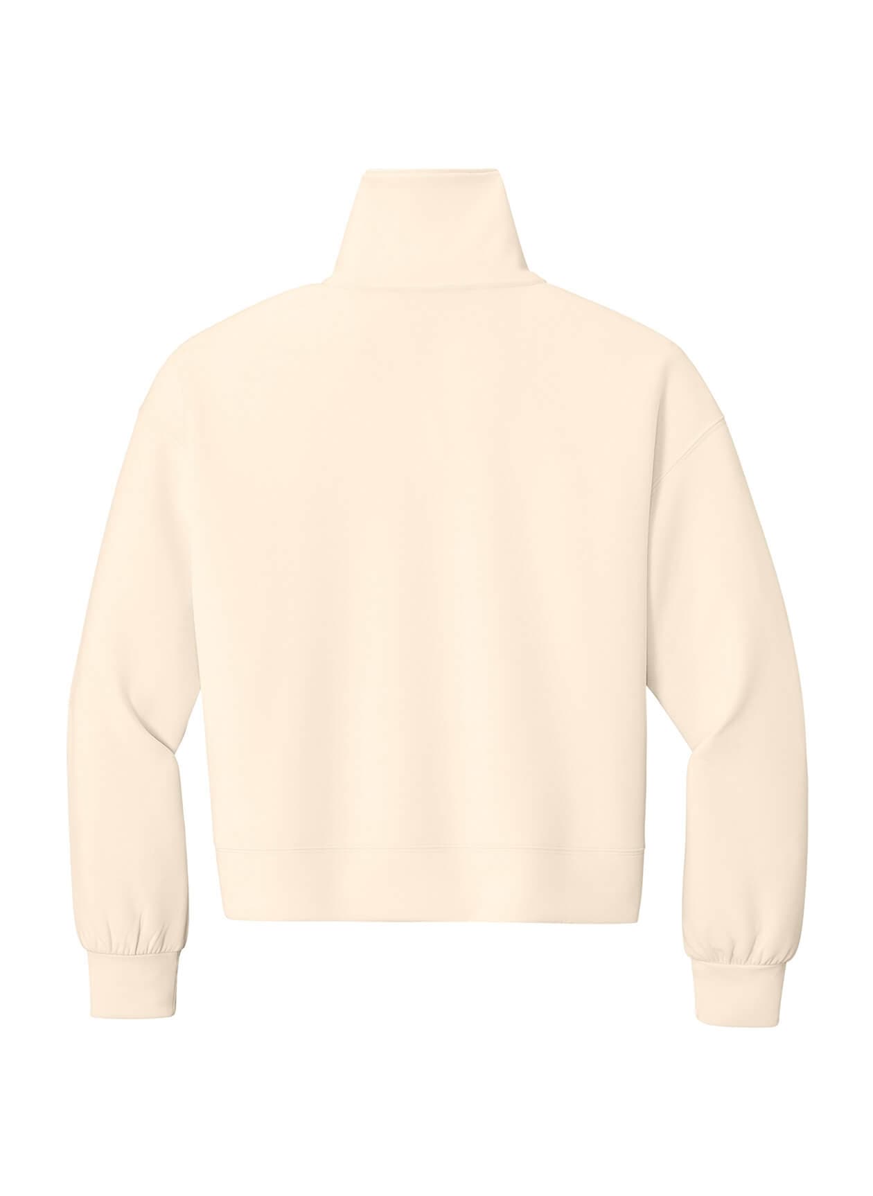 TravisMathew Women’s Momentum Shift Half-Zip - White LG