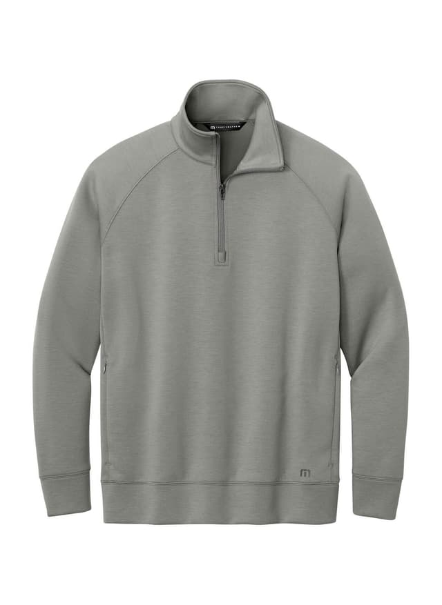 TravisMathew Men's Momentum Shift Quarter-Zip - Light Grey 3XL