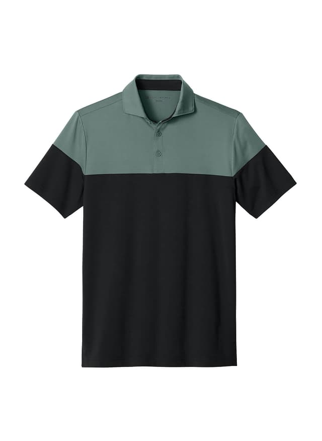 TravisMathew Men's Onward Colorblock Polo - Green 3XL