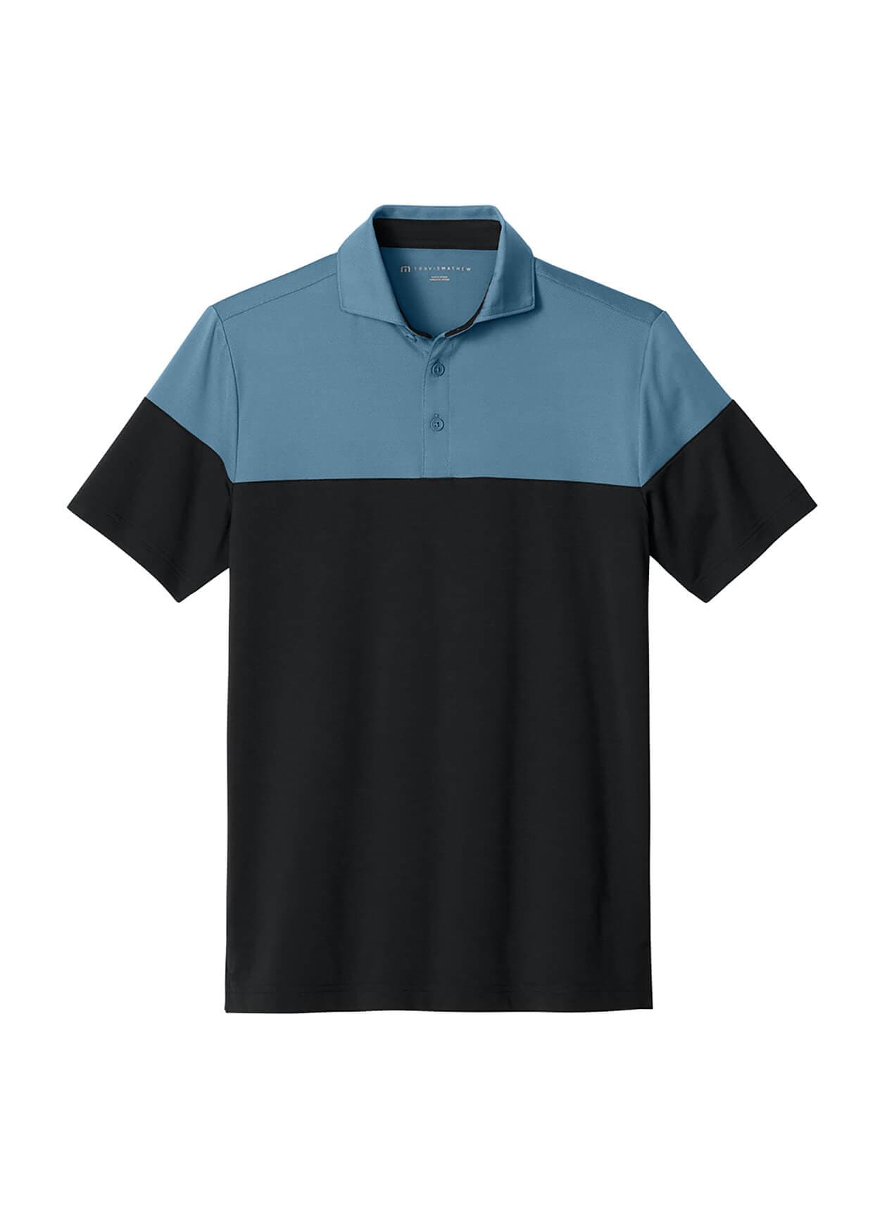 TravisMathew Men's Onward Colorblock Polo - Blue 3XL