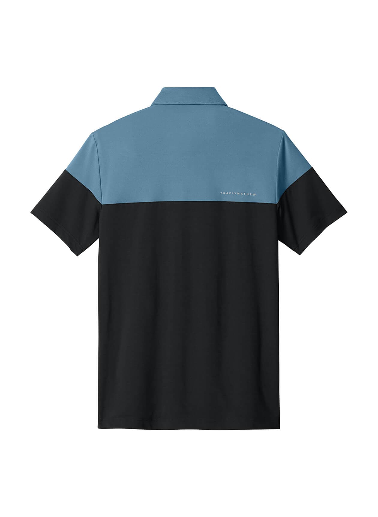 TravisMathew Men's Onward Colorblock Polo - Blue 3XL