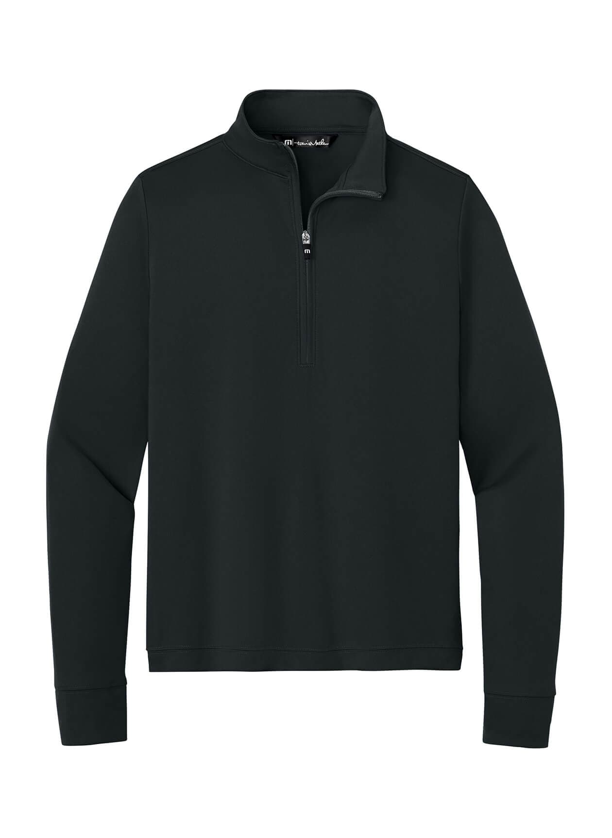 TravisMathew Women’s Coto Half-Zip - Black LG