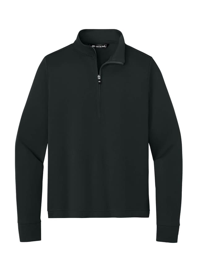 TravisMathew Women’s Coto Half-Zip - Black LG