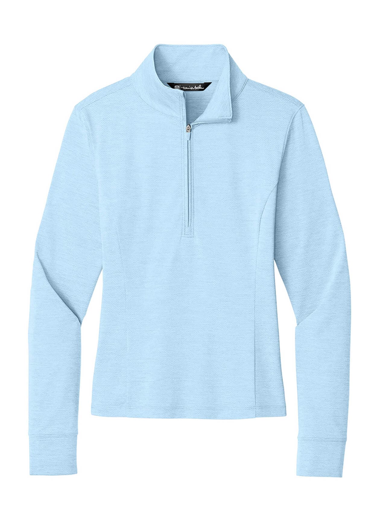 TravisMathew Women's Onward Half-Zip - Cyan LG