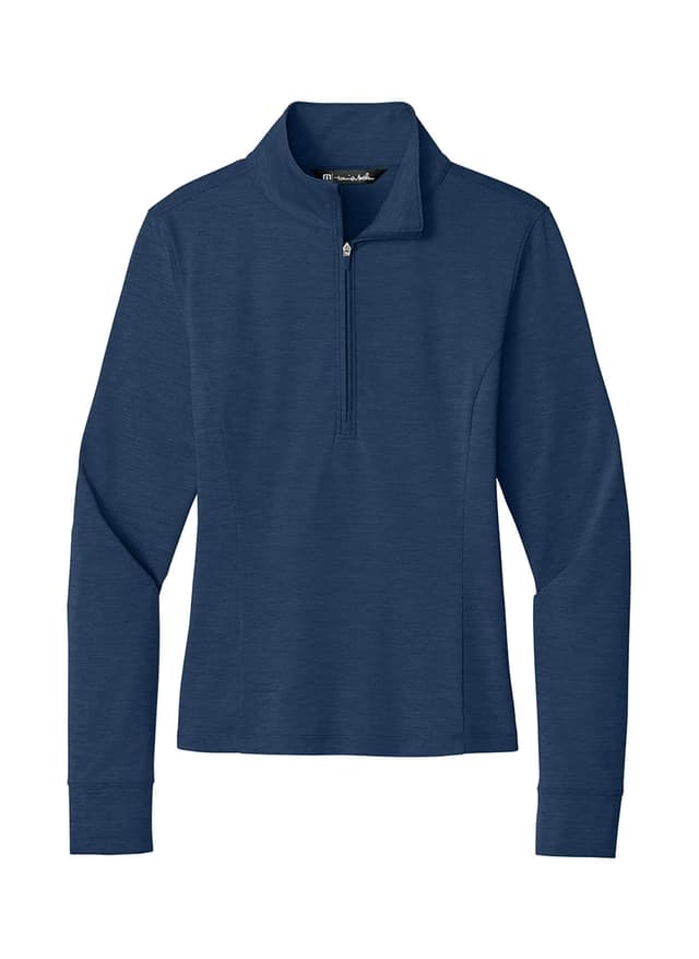 TravisMathew Women's Onward Half-Zip - Navy LG
