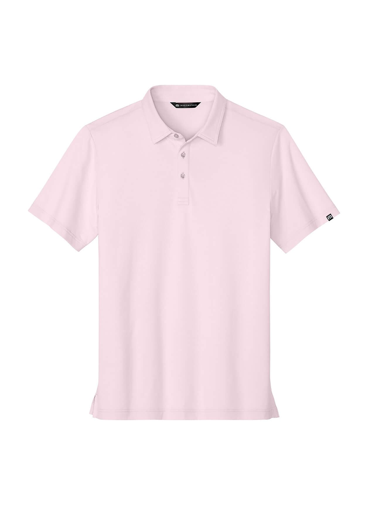TravisMathew Men's Crestview Polo - Pink 3XL