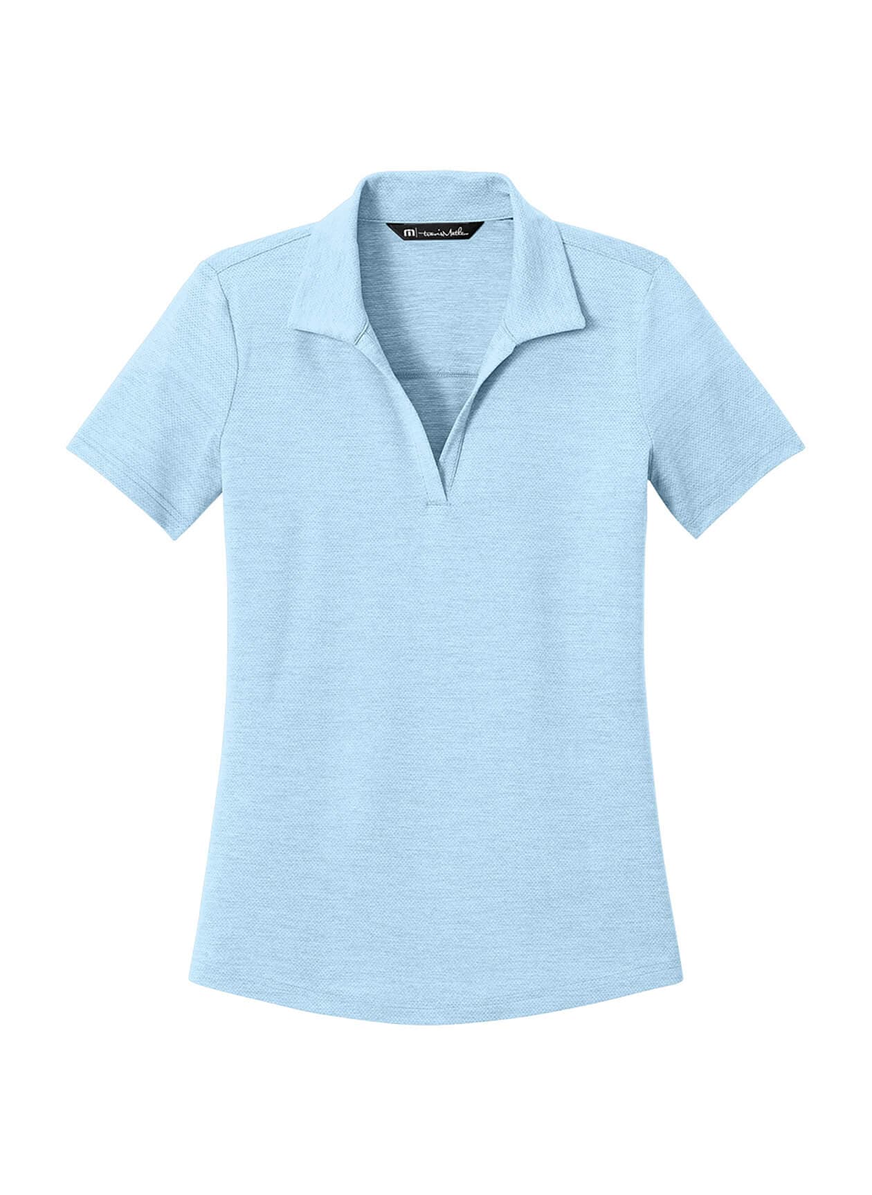 TravisMathew Women's Onward Polo - Cyan LG