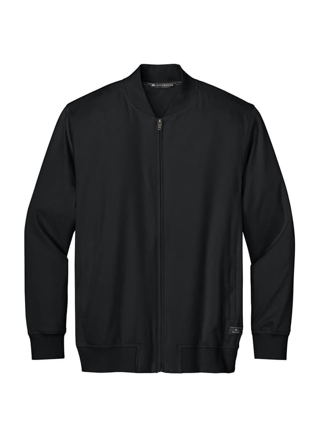 TravisMathew Men's Bomber Jacket - Black 3XL