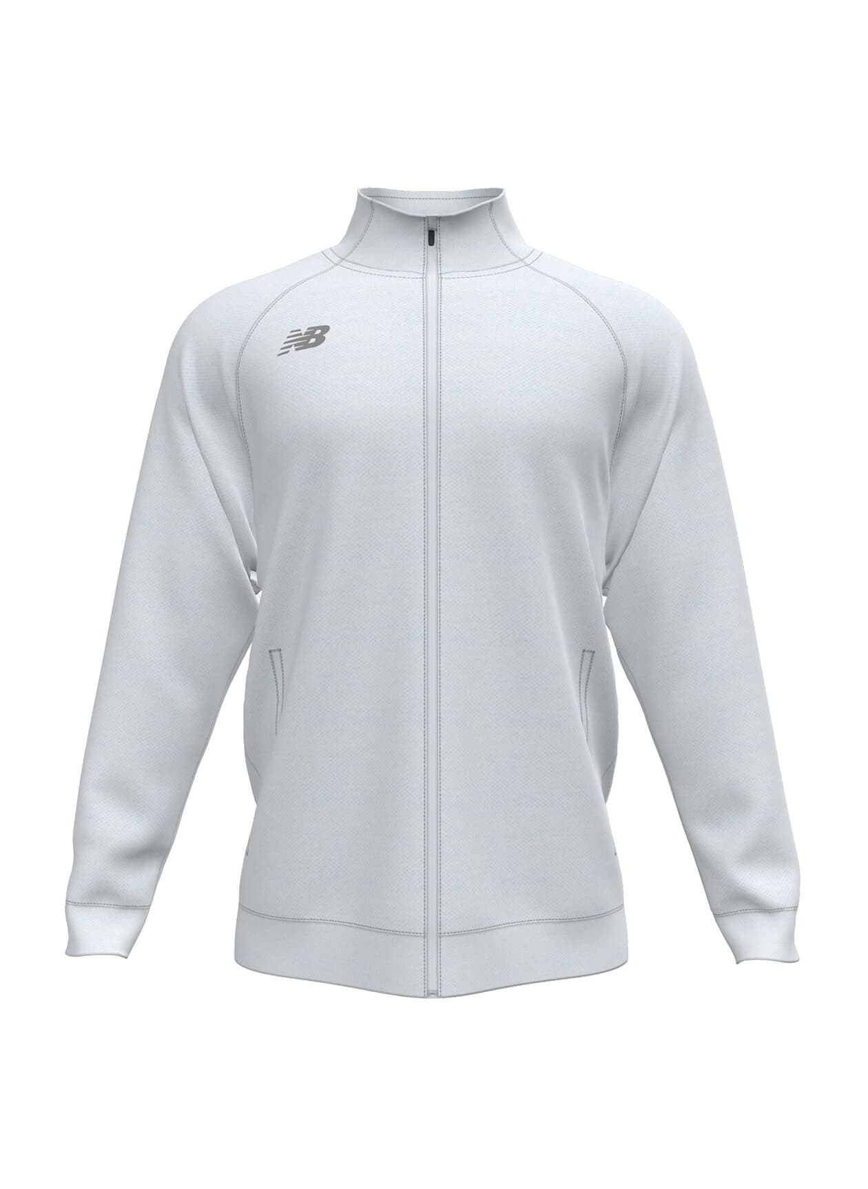New Balance Men's Knit Training Jacket - White 3XL