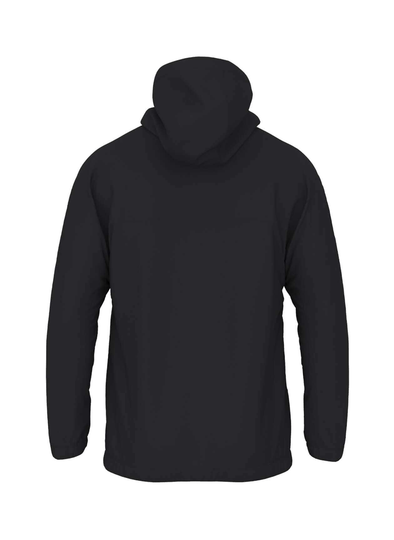 New Balance Men's Team Woven Full Zip Jacket - Black 3XL