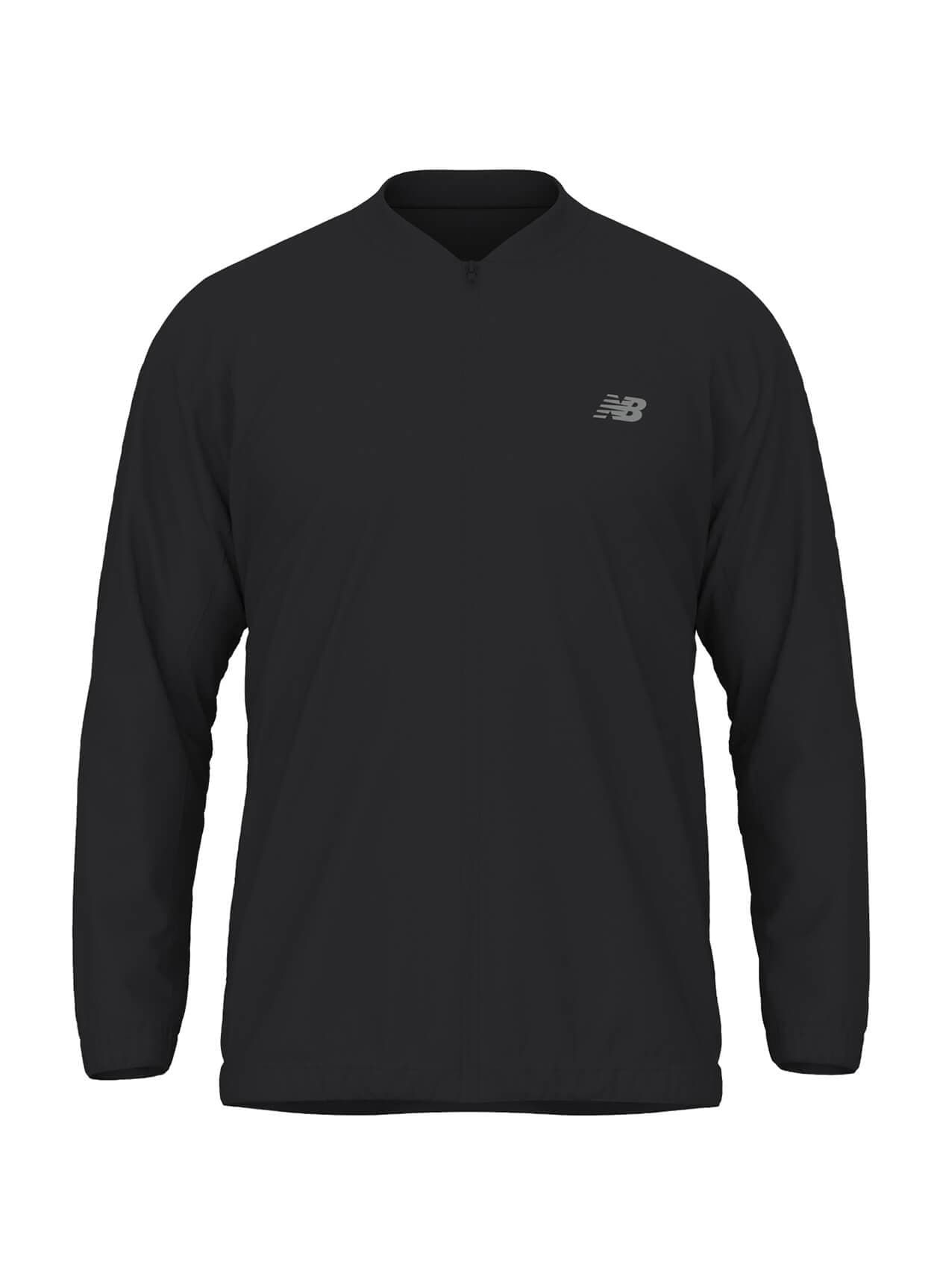 New Balance Men's Team Stretch Bomber Jacket - Black 3XL