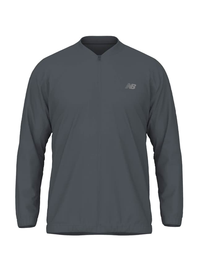 New Balance Men's Team Stretch Bomber Jacket - Dark Grey 3XL