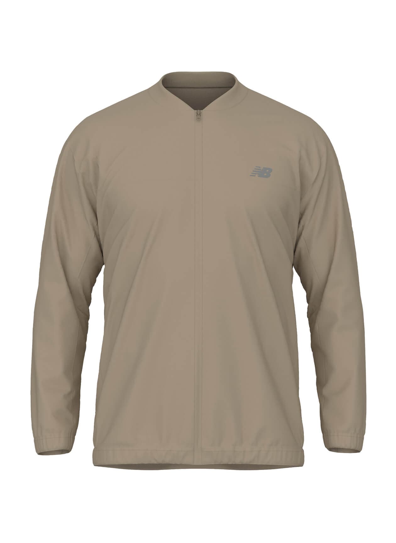 New Balance Men's Team Stretch Bomber Jacket - Brown 3XL