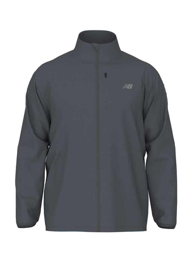 New Balance Men's Team Stretch Woven Jacket - Dark Grey 3XL