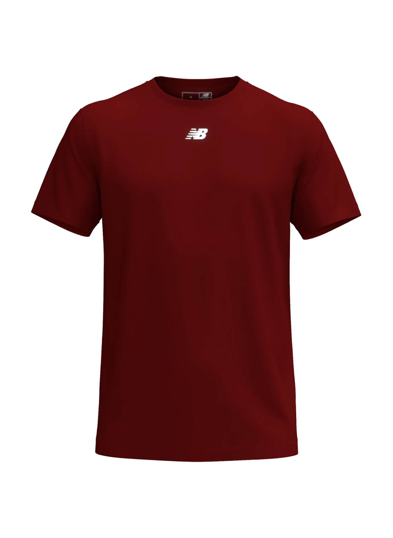 New Balance Men's Nblend T-Shirt - Red 3XL