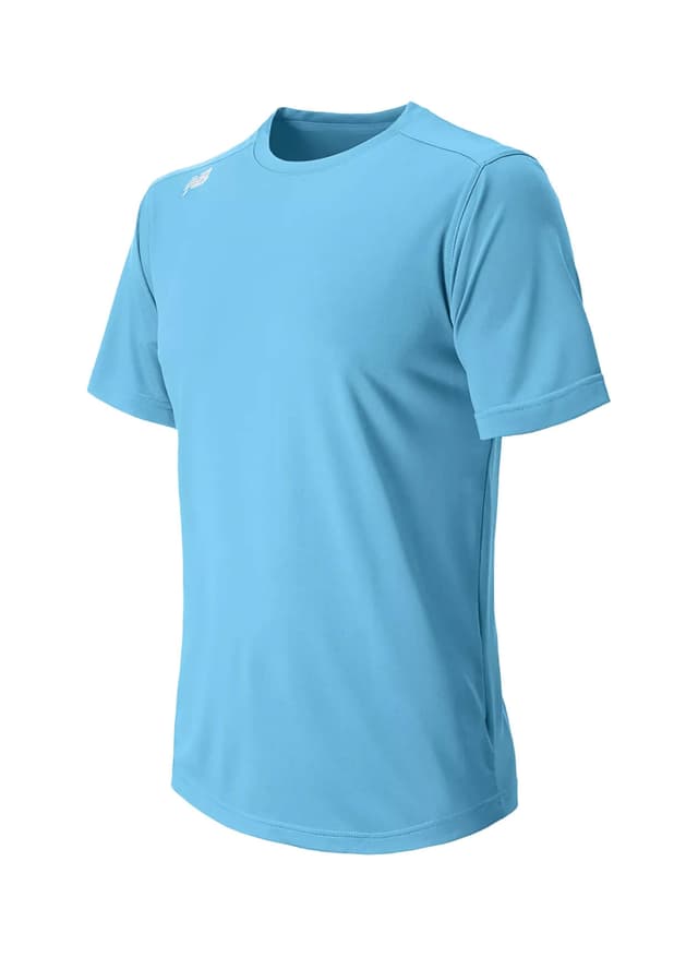 New Balance Men's Short Sleeve Tech T-Shirt - Cyan 3XL