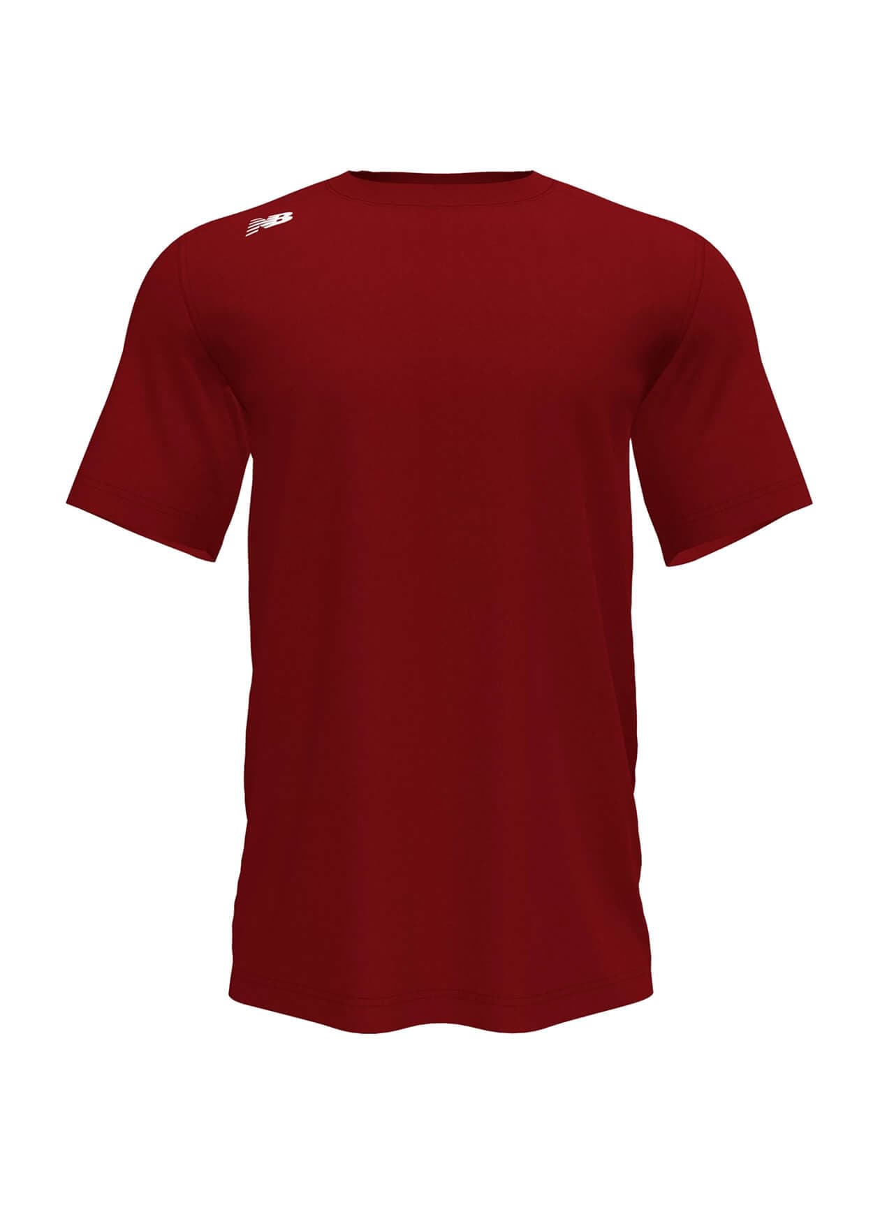 New Balance Men's Short Sleeve Tech T-Shirt - Mercury Red (MCR) 3XL