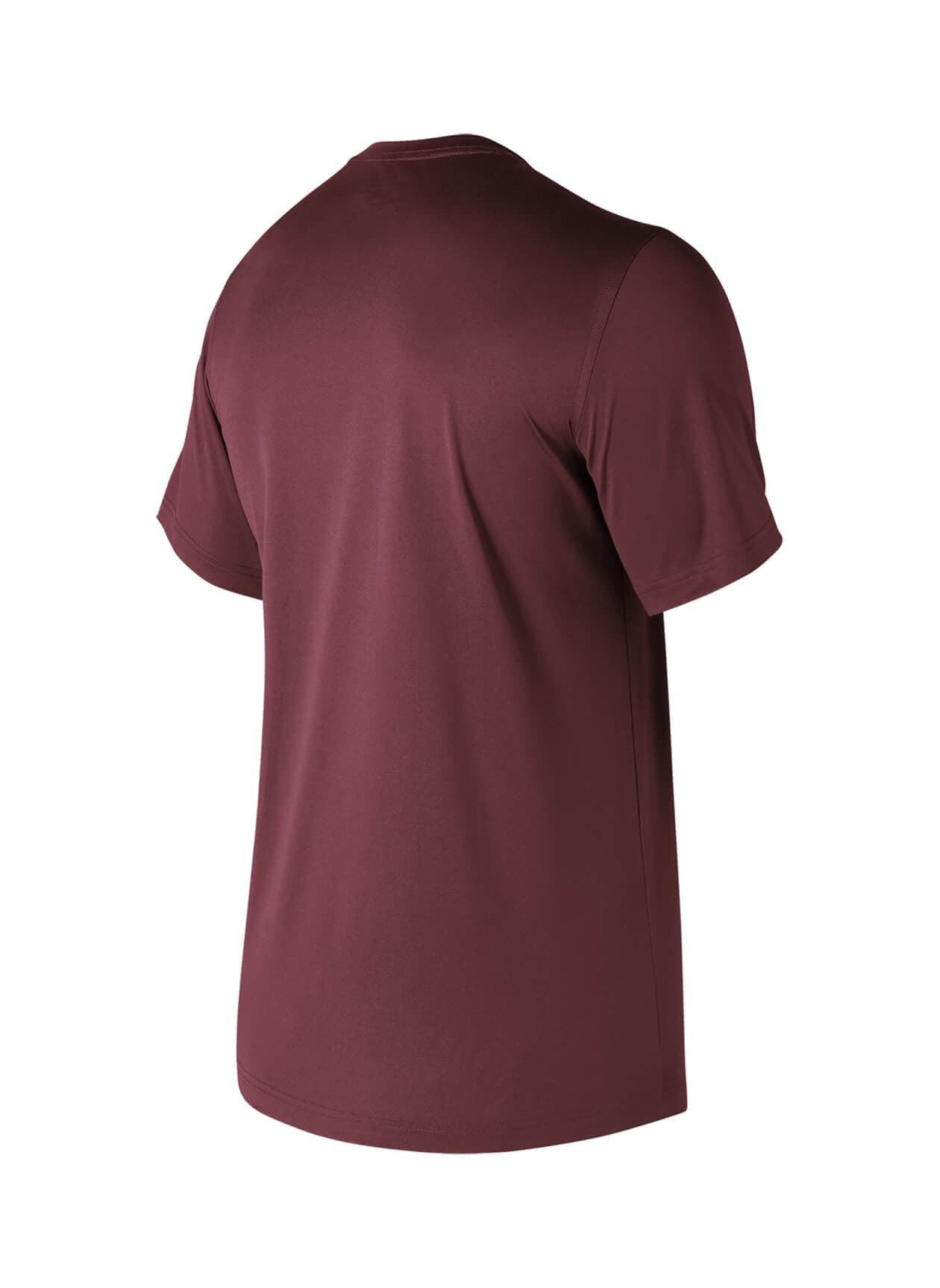 New Balance Men's Short Sleeve Tech T-Shirt - Team Maroon (TMR) 3XL
