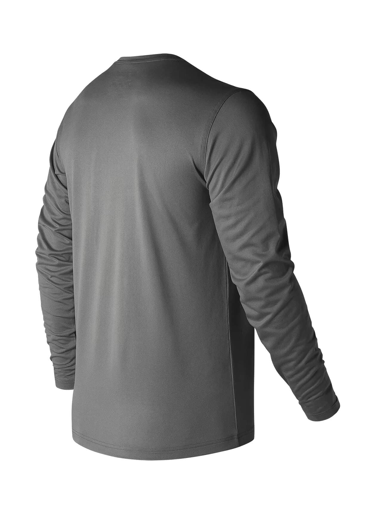 New Balance Men's Long Sleeve Tech T-Shirt - Dark Grey 3XL