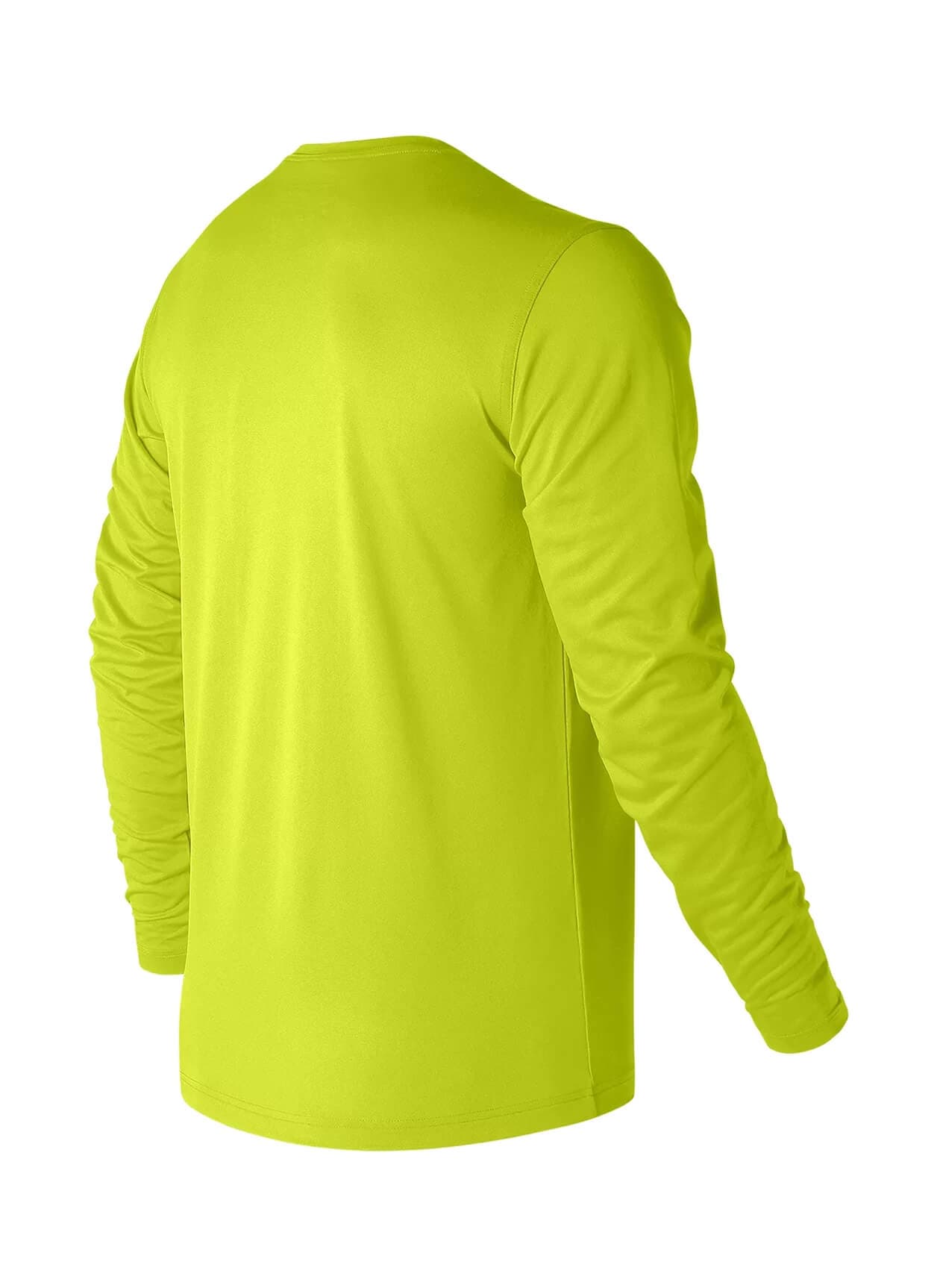 New Balance Men's Long Sleeve Tech T-Shirt - Yellow 3XL