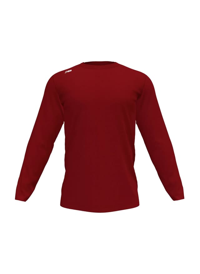New Balance Men's Long Sleeve Tech T-Shirt - Mercury Red (MCR) 3XL