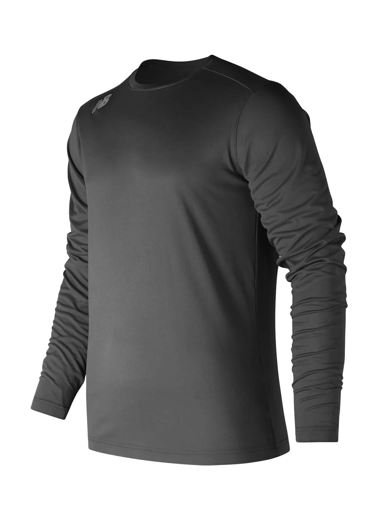 New Balance Men's Long Sleeve Tech T-Shirt - Black 3XL