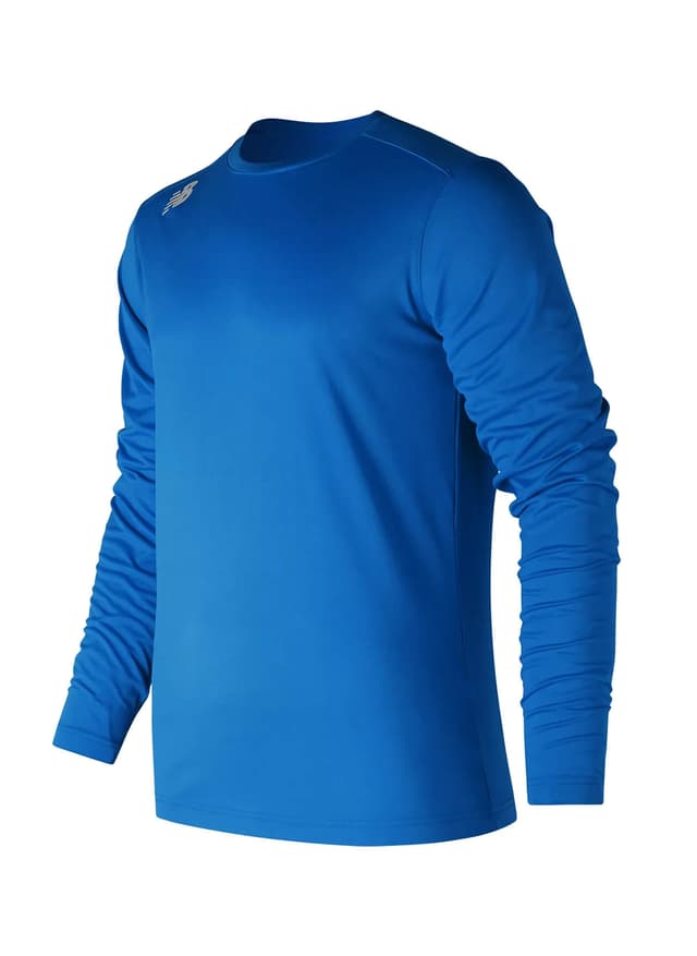 New Balance Men's Long Sleeve Tech T-Shirt - Blue 3XL
