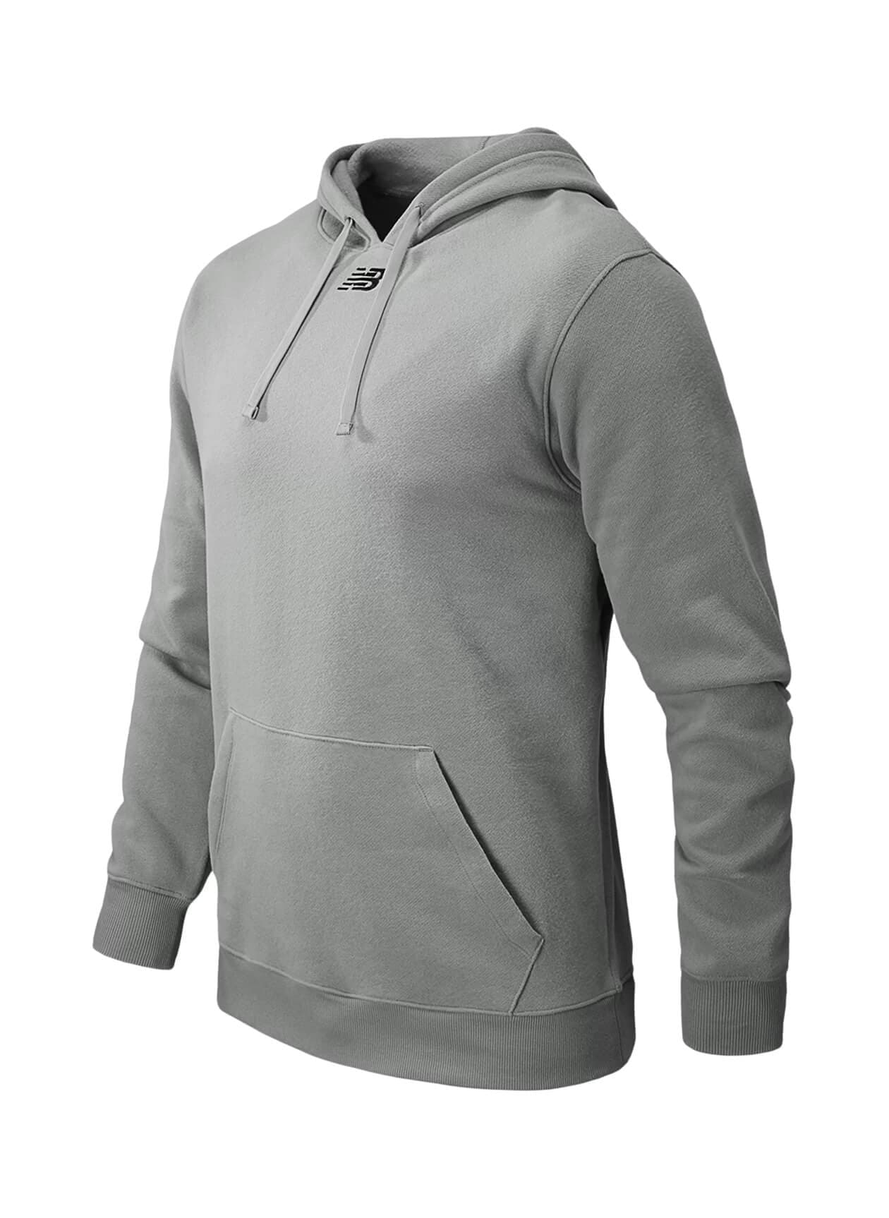 New Balance Men's NB Fleece Hoodie - Alloy (ALY) 3XL
