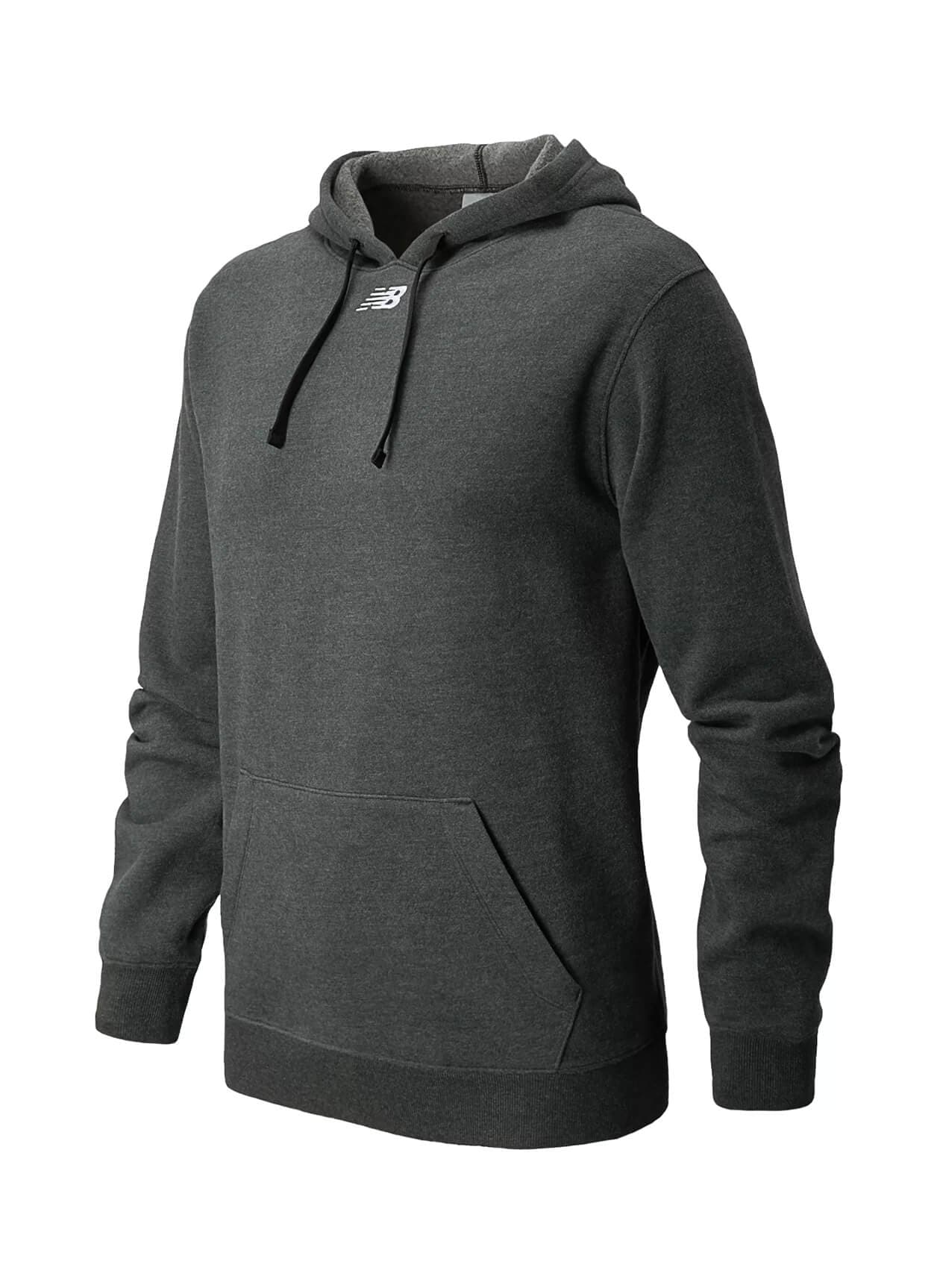 New Balance Men's NB Fleece Hoodie - Black Heather (BKH) 3XL