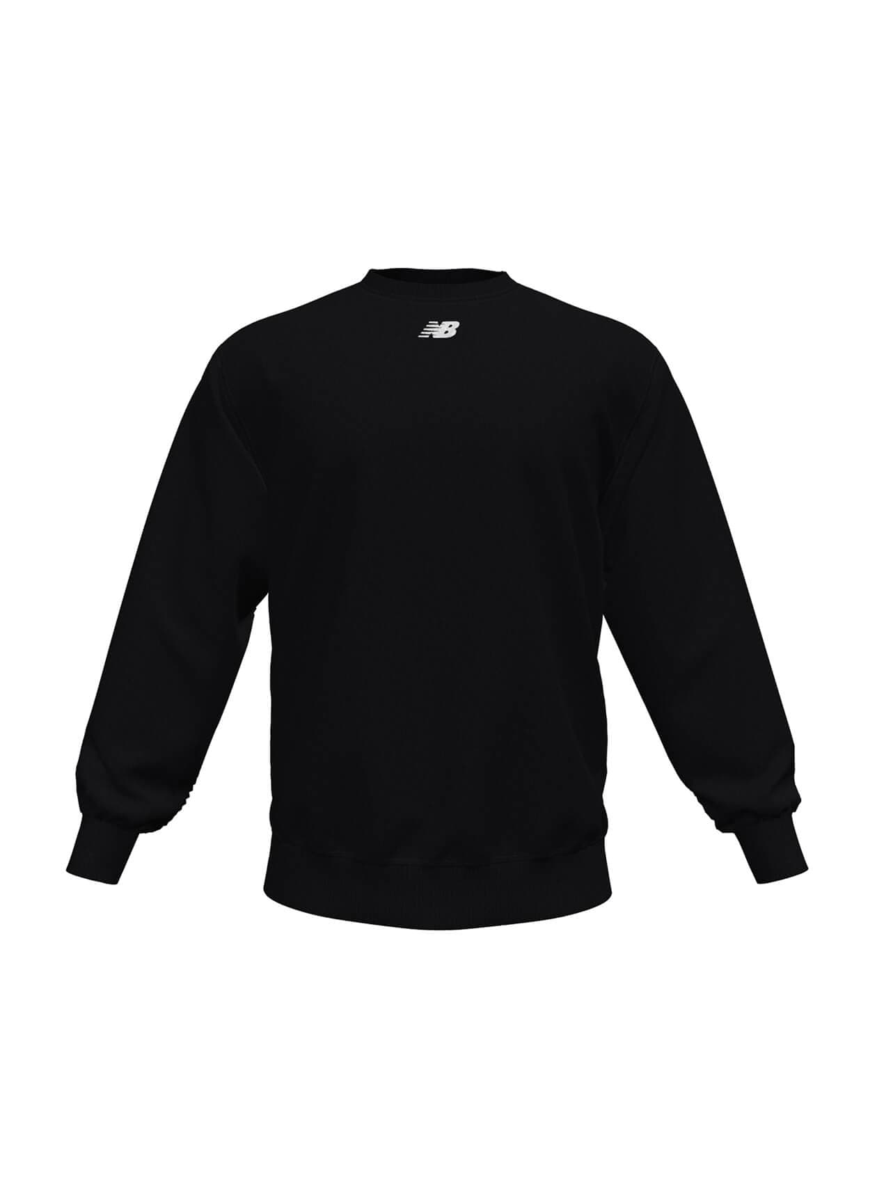 New Balance Men's Crew Fleece - Team Black (TBK) 3XL