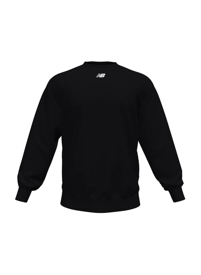 New Balance Men's Crew Fleece - Team Black (TBK) 3XL